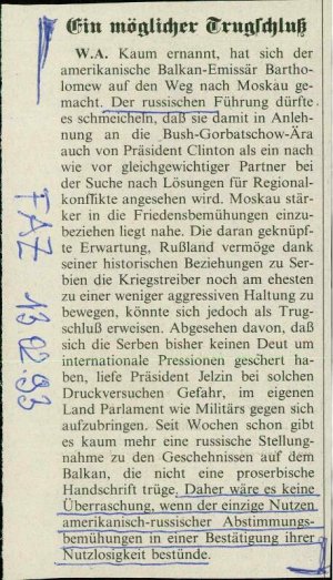 Ein möglicher Traugschlaus  - nosilna