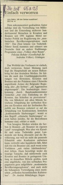 Einfach verworren  - nosilna