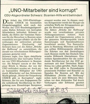 „UNO-Mitarbeiter sind korrupt"  - nosilna