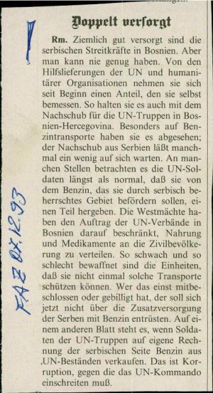 Doppelt versorgt  - nosilna