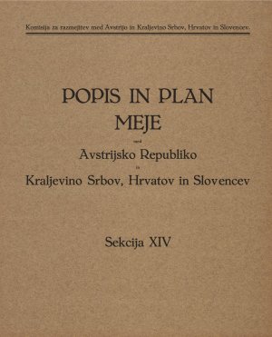 Popis in plan meje med Avstrijsko Republ...  - nosilna