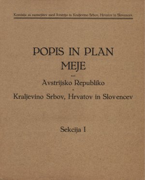 Popis in plan meje med Avstrijsko Republ...  - nosilna