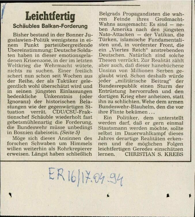 Leichtfertig