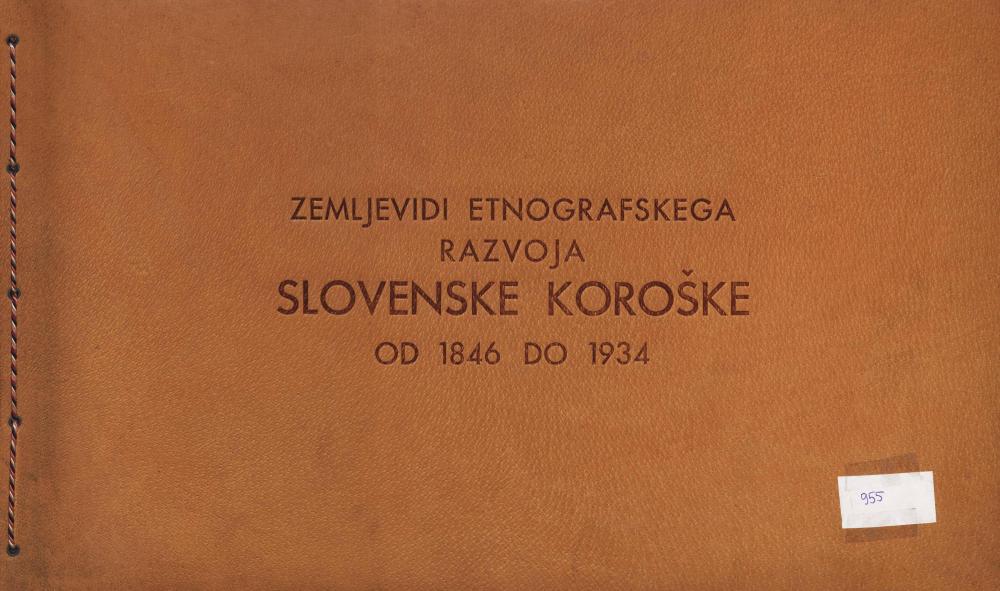 Zemljevidi etnografskega razvoja Slovenske Koroške od 1846 do 1934