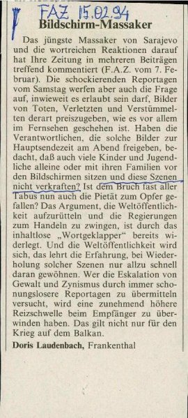 Bildschirm-Massaker  - nosilna