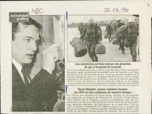 Haris Silajdzic, primer ministro bosnio:...  - nosilna