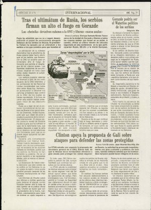 Tras el ultimátum de Rusia, los serbios ...  - nosilna