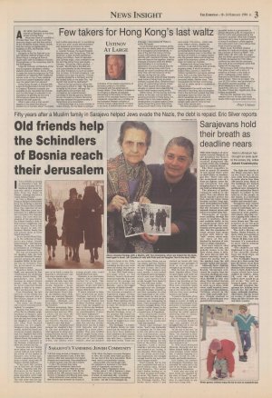 Zbirka člankov na temo vojne v Bosni in ...  - nosilna