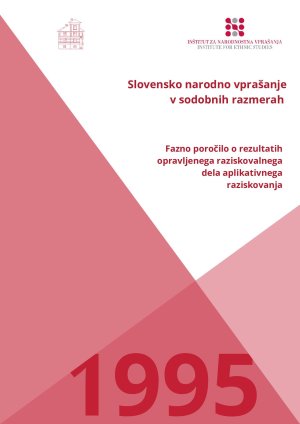 Slovensko narodno vprašanje v sodobnih r...  - nosilna