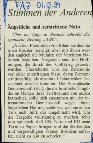 Stimmen der Anderen: Ängstliche und zers...  - nosilna