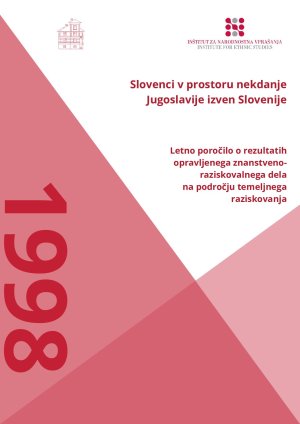 Slovenci v prostoru nekdanje Jugoslavije...  - nosilna