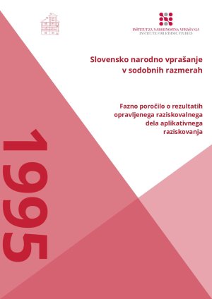 Slovensko narodno vprašanje v sodobnih r...  - nosilna