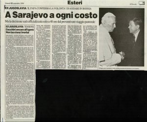 Cecchini ancora all'opera, Non tacciono ...  - nosilna