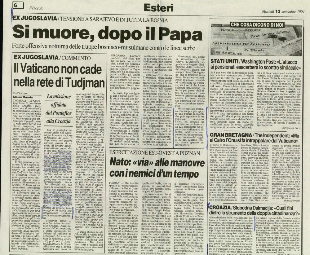 Si muore, dopo il Papa - nosilna