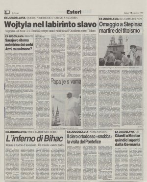 Sarajevo ritorna nel mirino dei serbi Ar...  - nosilna