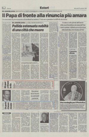 Več člankov o papežu Janezu Pavlu II. v ...  - nosilna