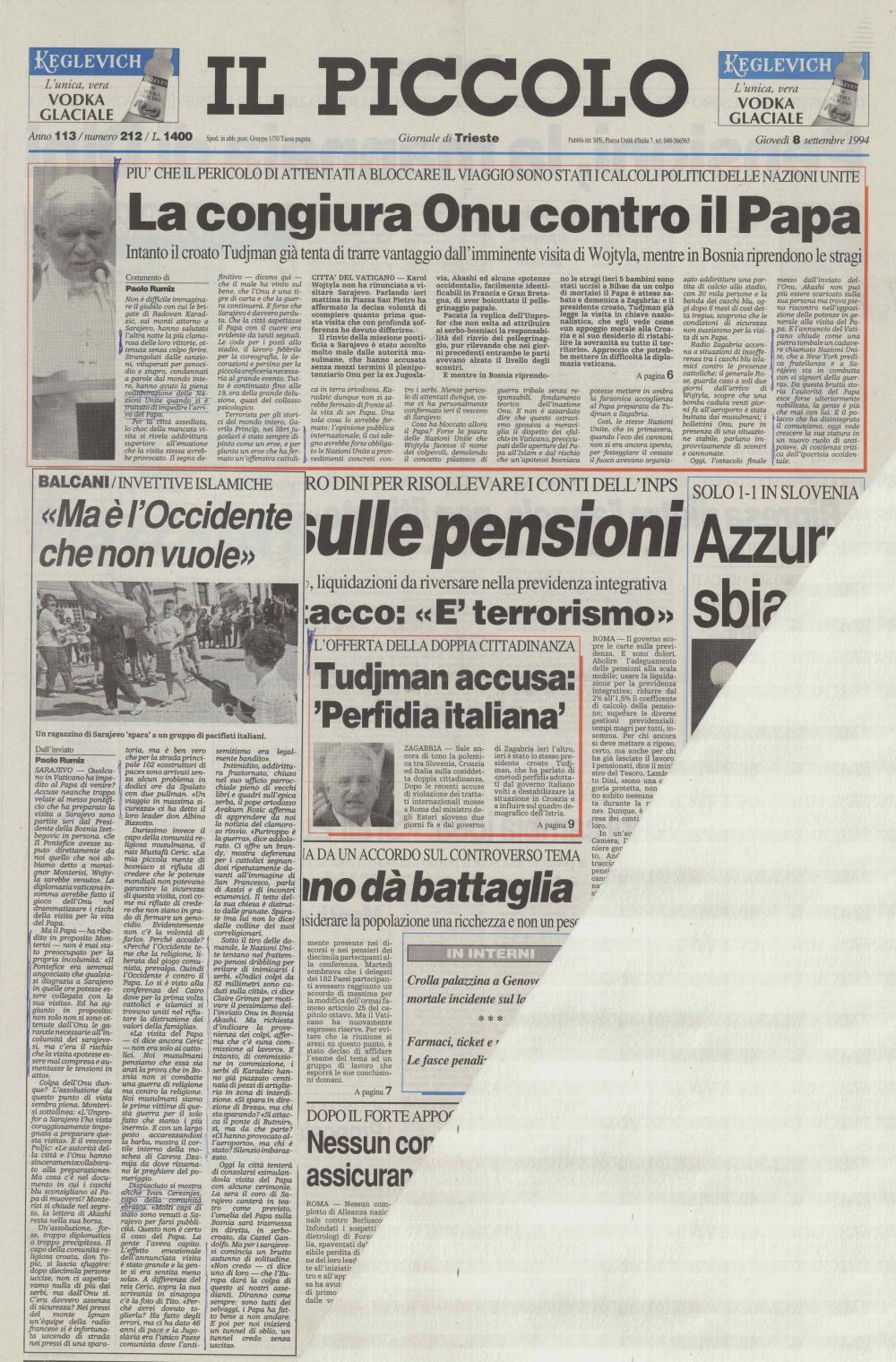 La congiura Onu contro il Papa - nosilna