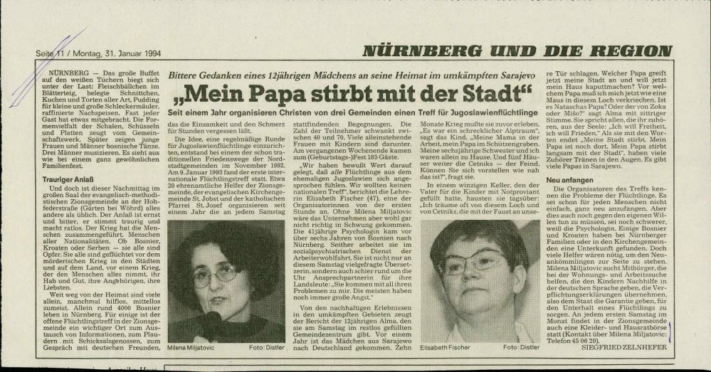 „Mein Papa stirbt mit der Stadt" - nosilna
