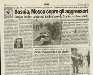 Il Papa sgomento per tante atrocità  - nosilna