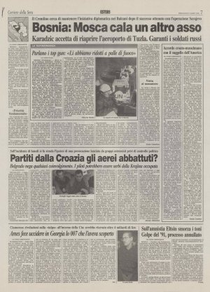 Bosnia: Mosca cala un altro asso  - nosilna