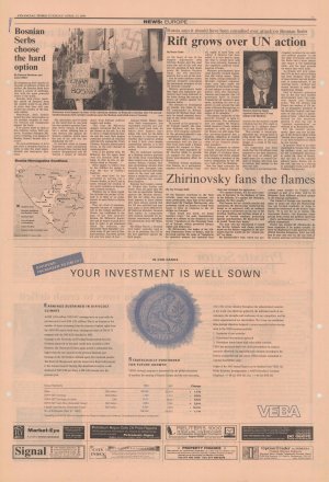 Bosnian Serbs choose the hard option  - nosilna