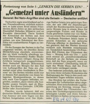 "Gemetzel unter Assländern"  - nosilna
