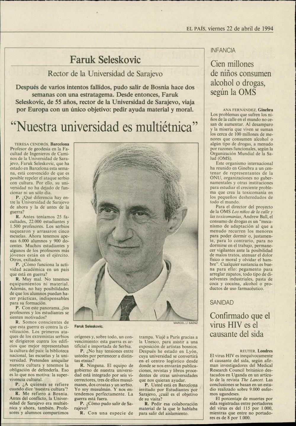 "Nuestra universidad es multiétnica"