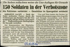 150 Soldaten in der Verbotszone  - nosilna
