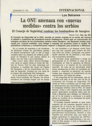 La ONU amenaza con «nuevas medidas» cont...  - nosilna