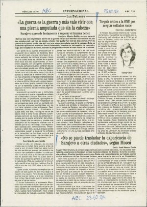 «No se puede trasladar la experiencia de...  - nosilna