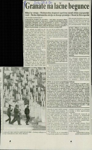 Granate na lačne begunce  - nosilna