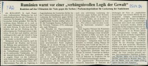 Rumänien warnt vor einer „verhängnisvoll...  - nosilna