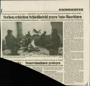 Serben erhielten Schießbefehl gegen Nato...  - nosilna