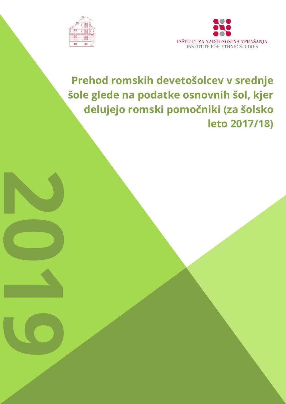 Prehod romskih devetošolcev v srednje šo... - nosilna