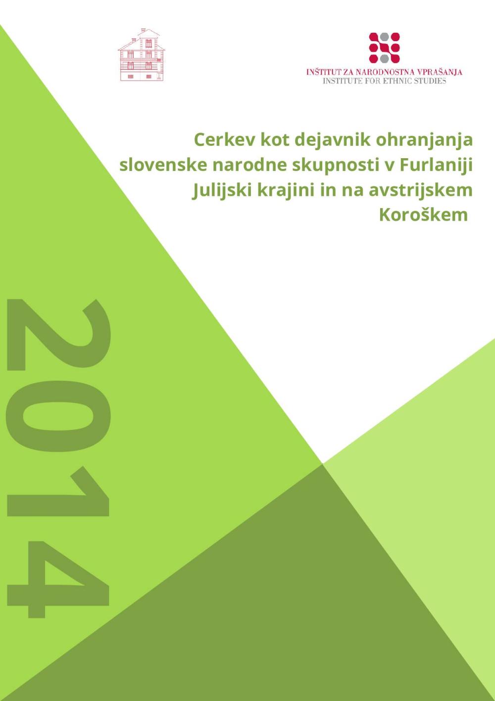 Cerkev kot dejavnik ohranjanja slovenske... - nosilna