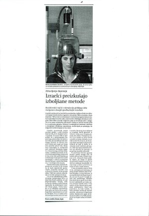 Izraelci preizkušajo izboljšane metode :...  - nosilna