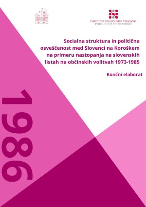 Socialna struktura in politična osveščen...  - nosilna