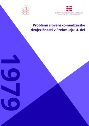 Problemi slovensko-madžarske dvojezičnos...  - nosilna