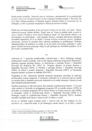 Zaključno evalvacijsko poročilo o aktivn...  - nosilna
