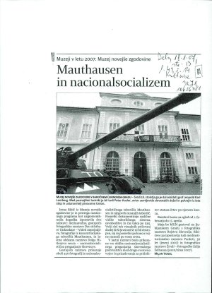 Mauthausen in nacionalsocializem : muzej...  - nosilna